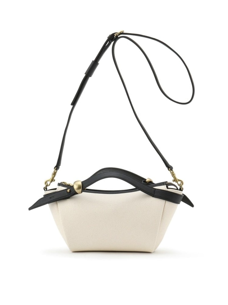 Coquille canvas(コキーユ 帆布) TOFF\u0026LOADSTONE トフアンドロードストーン 御徒面子 ショルダーバッグ 黒いこと【貨物輸送無料】[ Fashion]