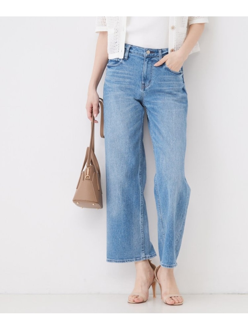 【SALE／10%OFF】【デニムパンツ】Healthy Denim/ Pink Pepper Midrise(ピンクペッパー ミッドライズ) COUP DE CHANCE クード シャンス パンツ ジーンズ・デニムパンツ ネイビー ブルー【RBA_E】【送料無料】[ Fashion]｜WORLD ONLINE STORE店