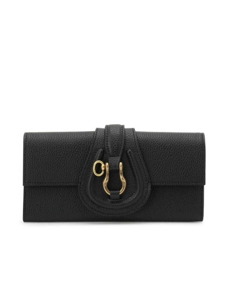 Horseshoe wallet light shrink(鉄蹄 ウォレット ライトシュリンク) TOFF\u0026LOADSTONE トフアンドロードストーン 紙入れ・合切袋・入れもの 紙入れ 黒いこと【貨物輸送無料】[ Fashion]