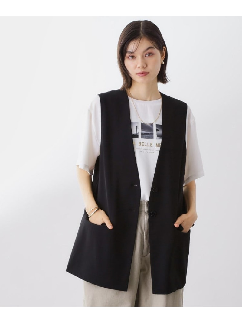 楽天市場】【SALE／30%OFF】ノーカラージレ【セットアップ可/洗濯機OK