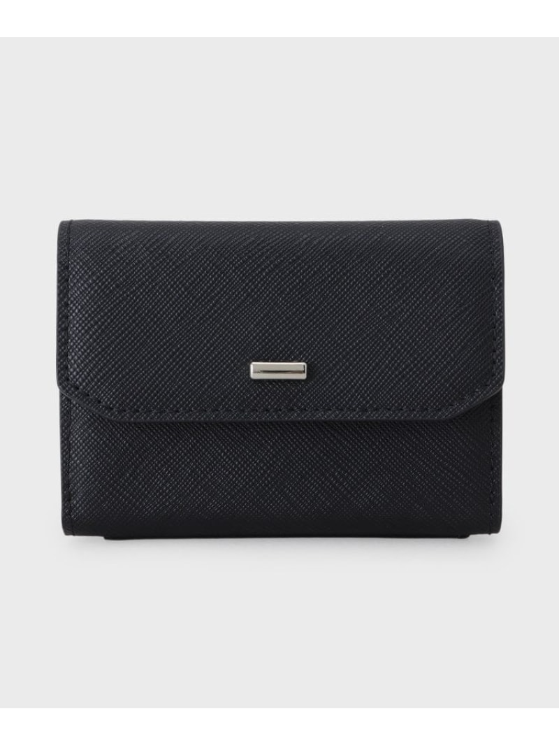 【SALE／55%OFF】ZIPミニウォレット tk.TAKEO KIKUCHI ティーケータケオキクチ 財布・ポーチ・ケース 財布 ブラック【RBA_E】【送料無料】[ Fashion]