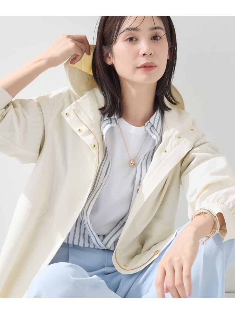 【SALE／20%OFF】【撥水/ボンネット取りはらい可】粗さ原料品上衣 INDIVI インディヴィ ジャケット・アウター 上衣・前掛け 白いこと 黒いこと【RBA_E】【貨物輸送無料】[ Fashion] レディースファッション-コート・ジャケット