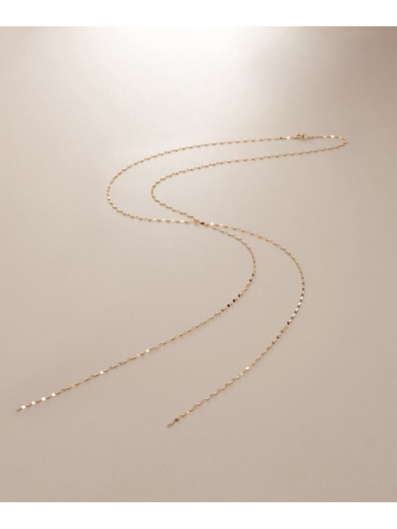 K10フラワークロスフリンジY ネックレス COCOSHNIK ココシュニック アクセサリー・腕時計 ネックレス ゴールド【送料無料】[ Fashion] 29,315円