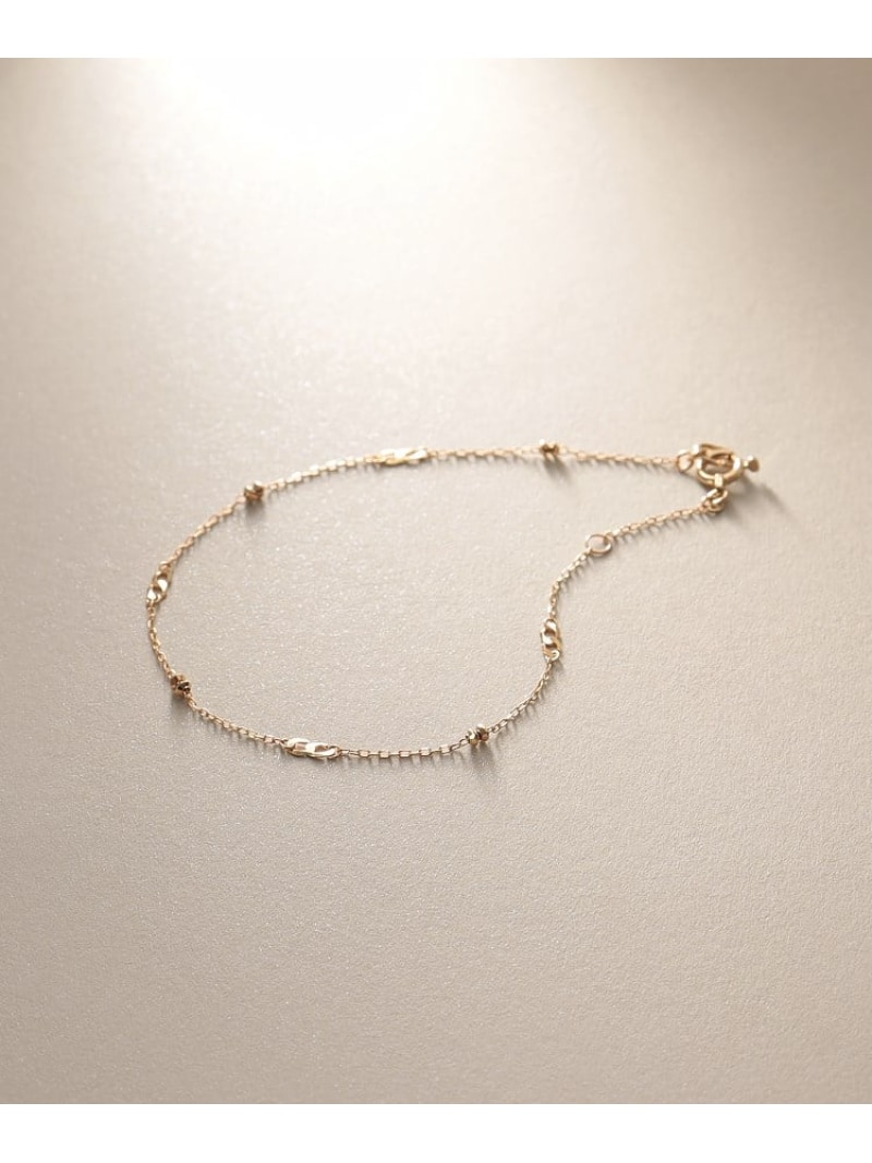 楽天市場】K18ダブルフラワークロス ブレスレット COCOSHNIK ココシュ