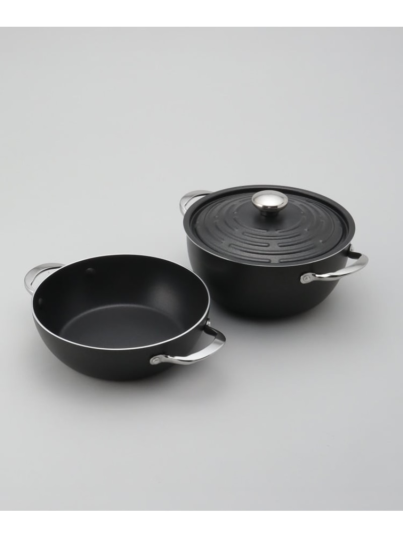 ライトポット BLACK ＜MEYER マイヤー＞ 212 KITCHEN STORE トゥーワントゥーキッチンストア 食器・調理器具・キッチン用品 その他の食器・調理器具・キッチン用品 ブラック【送料無料】[ Fashion]