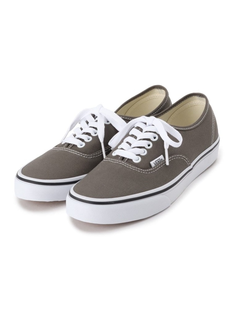 【VANS】カラーセオリーオーセンティックシューズ grove グローブ シューズ・靴 スニーカー グリーン グレー【送料無料】[ Fashion]