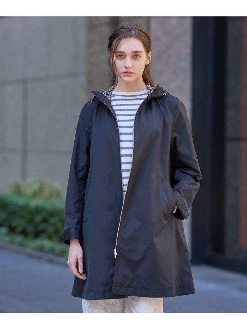 【SALE／30%OFF】【ウォッシャブル/撥H材】撥水フーテッドツイルコート DRESSTERIOR 御召しものテリア ジャケット・アウター 余分の物のジャケット・アウター 黒いこと ベージュ【RBA_E】【貨物輸送無料】[ Fashion]