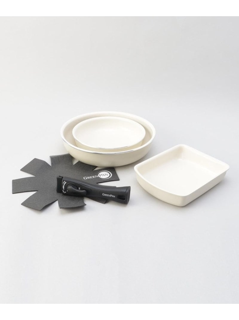 クリックシェフ セット5 WH ＜GreenPan グリーンパン＞ 212 KITCHEN STORE トゥーワントゥーキッチンストア 食器・調理器具・キッチン用品 その他の食器・調理器具・キッチン用品【送料無料】[ Fashion]