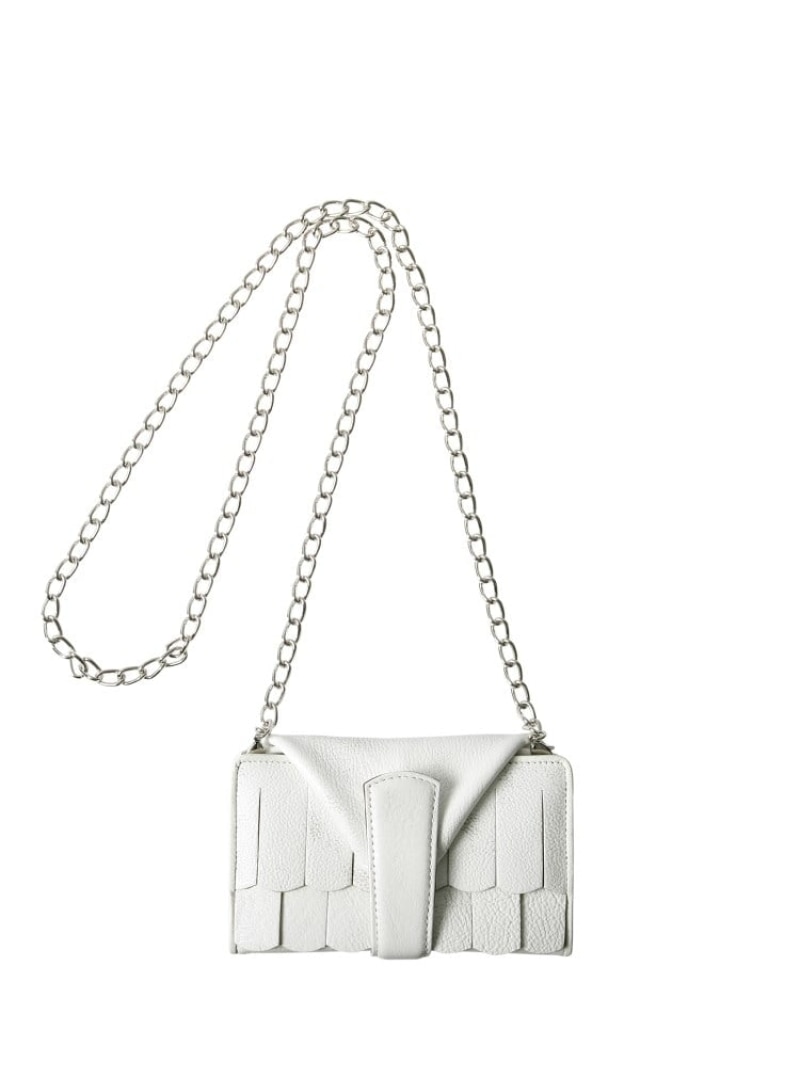 【SALE／10%OFF】【限定商品】FRANGIA(フランジャ)チェーン付マルチ財布 HIROKO HAYASHI ヒロコ ハヤシ 財布・ポーチ・ケース 財布 シルバー ホワイト ゴールド ブラック【RBA_E】【送料無料】[ Fashion]｜WORLD ONLINE STORE店