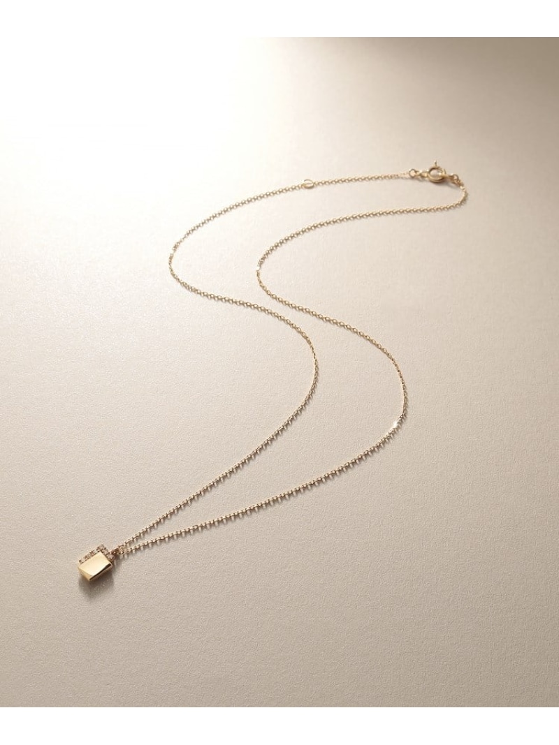 COCOSHNIK K10 ダイヤモンド ネックレス 楽天市場】K10ダイヤモンド シフテッドスクエア ネックレス COCOSHNIK