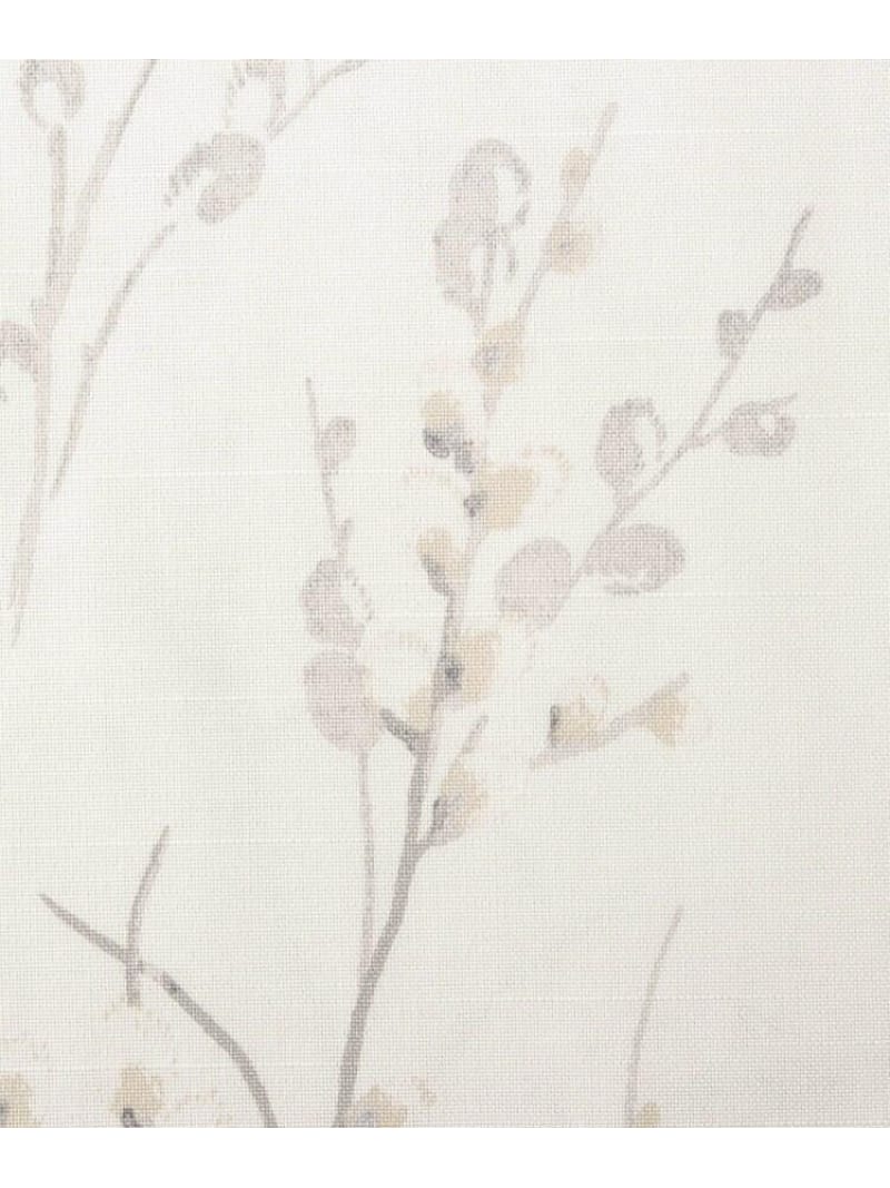 【プッシーウィロー/防炎/洗える】プリントカーテン W100*H135cm LAURA ASHLEY HOME ローラ アシュレイ インテリア・生活雑貨 その他のインテリア・生活雑貨 ホワイト【送料無料】[ Fashion]｜WORLD ONLINE STORE店