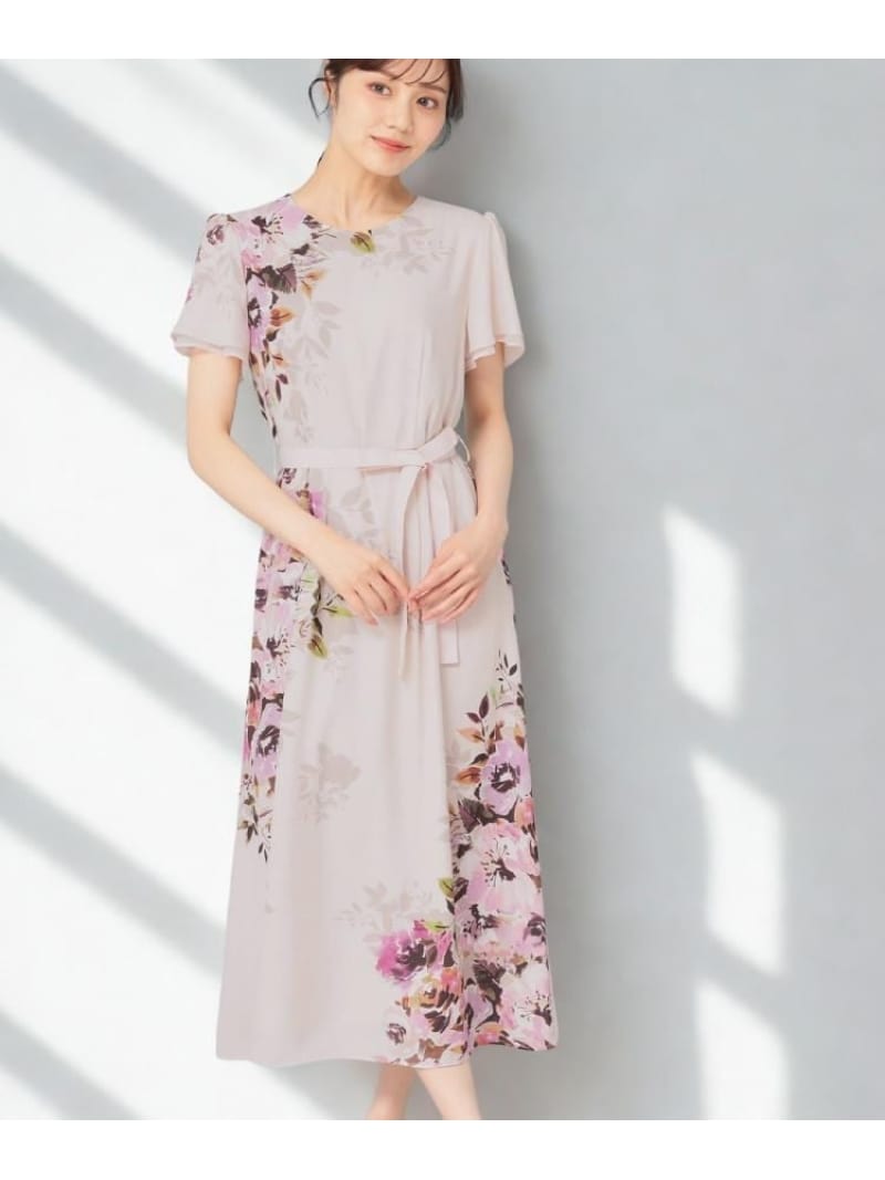 【SALE／50%OFF】【&yours project】パネル柄ワンピース SunaUna スーナウーナ ワンピース・ドレス その他のワンピース・ドレス ネイビー ピンク ブルー【RBA_E】【送料無料】[ Fashion]｜WORLD ONLINE STORE店