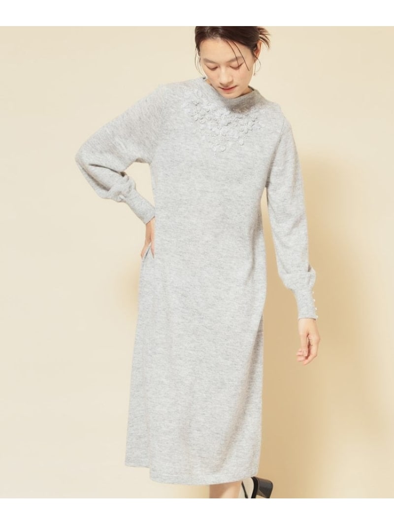 【SALE／40%OFF】【SS~Lサイズ展開/クラフトワンピース】 SunaUna スーナウーナ ワンピース・ドレス その他のワンピース・ドレス ブラック グレー ブルー【RBA_E】【送料無料】[ Fashion]｜WORLD ONLINE STORE店