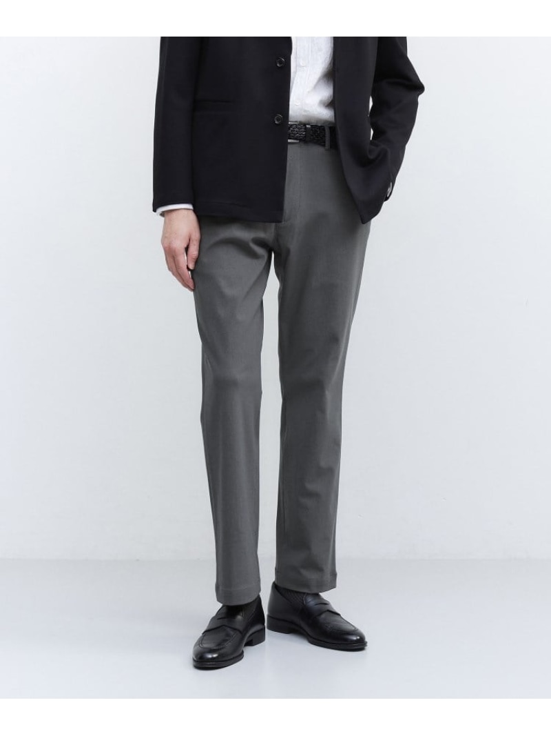 【SALE／30%OFF】サイドゴアウエスト ストレートパンツ TAKEO KIKUCHI タケオキクチ パンツ その他のパンツ グレー ピンク ネイビー ベージュ【RBA_E】【送料無料】[ Fashion]
