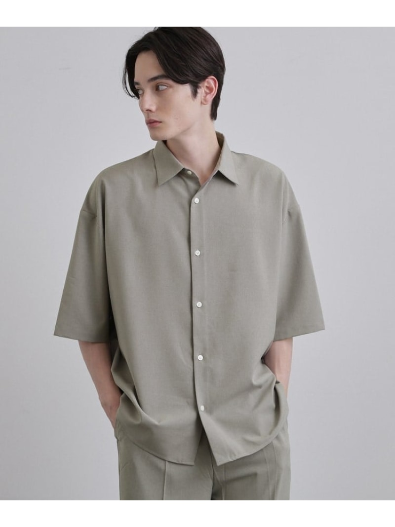 【SALE／30%OFF】【セットアップ相応う可】ソフィートロピカルストレッチ半袖プルオーバー tk.TAKEO KIKUCHI ティーケータケオキクチ トップス プルオーバー・トップ 米国海軍 薄墨色【RBA_E】【貨物輸送無料】[ Fashion]