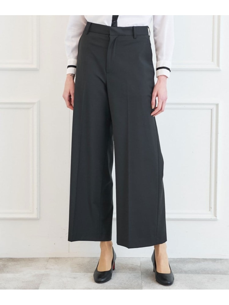 【SALE／10%OFF】【otonaMUSE5月号掲載/セットアップ可】ブラックワイドパンツ SETUP DRESSTERIOR ドレステリア パンツ その他のパンツ ブラック【RBA_E】【送料無料】[ Fashion]