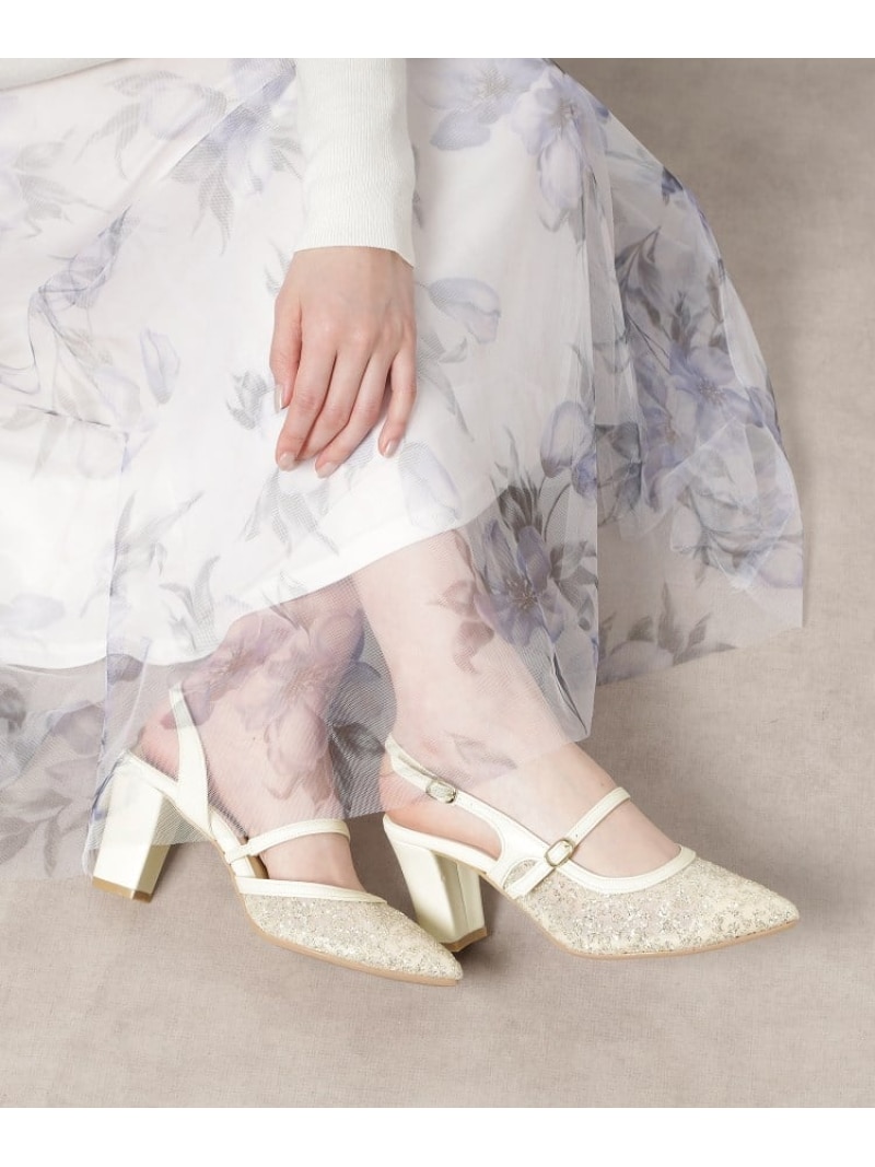 クロスストラップセパレートパンプス ESPERANZA エスペランサ シューズ・靴 パンプス ブラック グレー ホワイト【送料無料】[ Fashion]