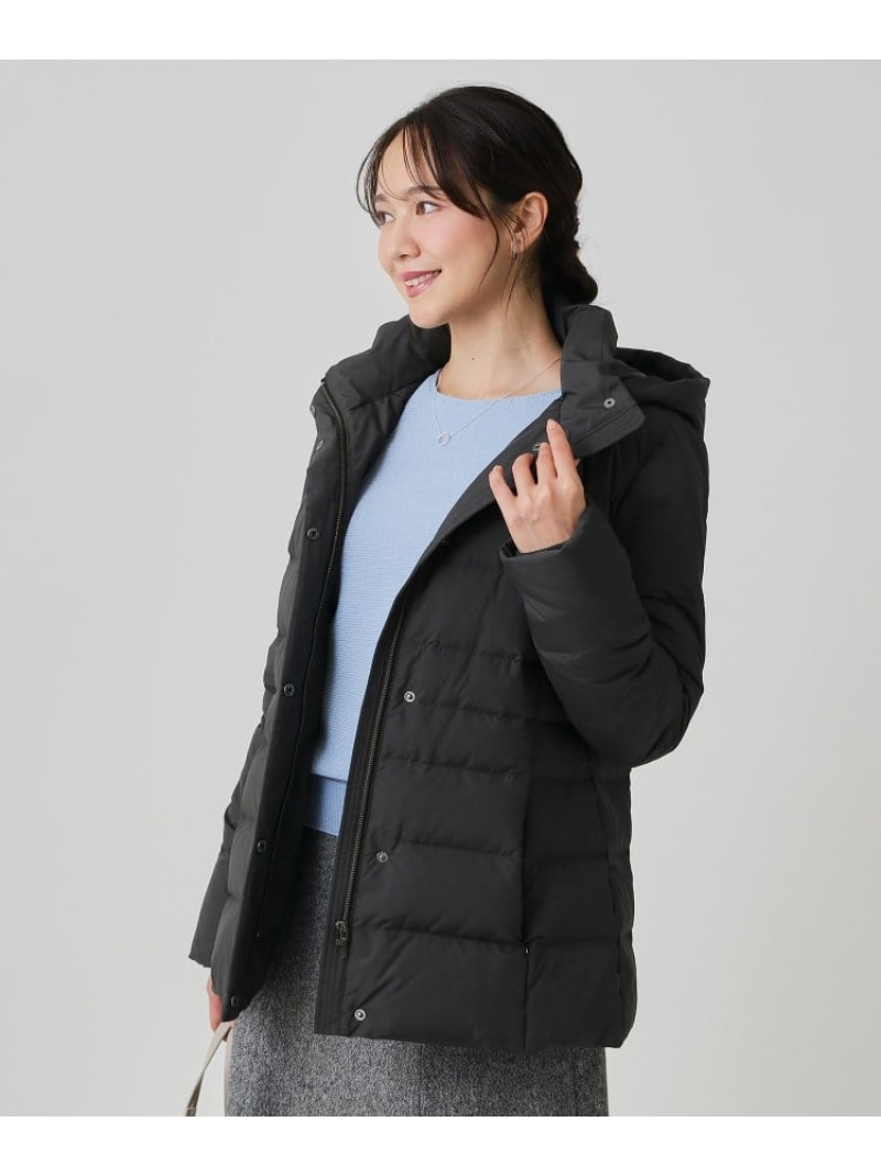 【SALE／30%OFF】【FP800保温性◎/抗菌防臭/手洗い可】ミドル丈ダウンコート COUP DE CHANCE クード シャンス ジャケット・アウター ダウンジャケット・ダウンベスト グレー ブラック ネイビー ブラウン【RBA_E】【送料無料】[ Fashion]｜WORLD ONLINE STORE店