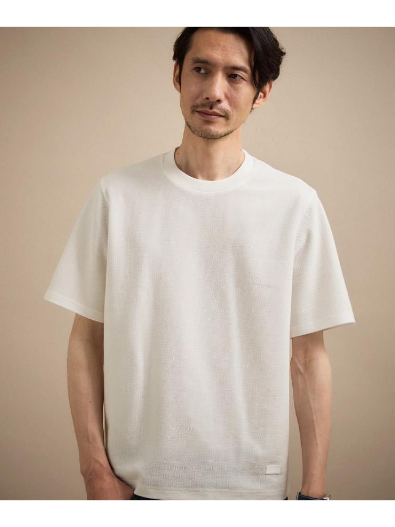 【抗菌防臭】メランジ クルーネック プルオーバー TAKEO KIKUCHI タケオキクチ トップス カットソー・Tシャツ ブルー ネイビー ピンク ホワイト【送料無料】[ Fashion] 8,470円