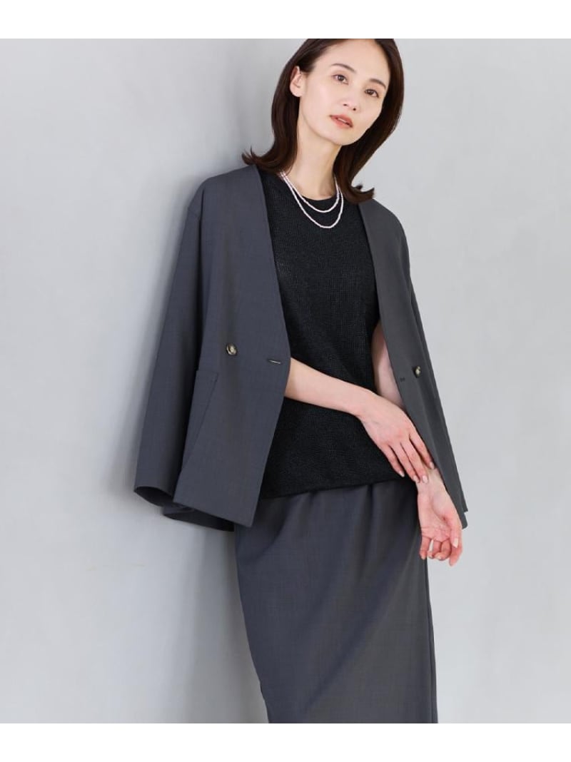 【SALE／30%OFF】【単品使い走り◎】上衣+ナロースカートセット Reflect リフレクト 衣裳・御召しもの 余分の物の衣裳・御召しもの 米国海軍 薄墨色【RBA_E】【貨物輸送無料】[ Fashion]