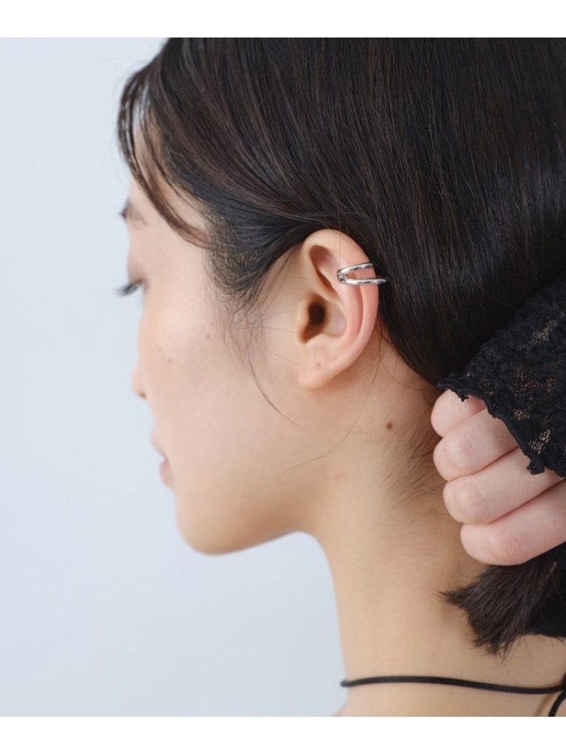 【SALE／30%OFF】Otiumberg.｜Ear cuff CODE A コードエー アクセサリー・腕時計 イヤリング・イヤーカフ シルバー【RBA_E】【送料無料】[ Fashion]｜WORLD ONLINE STORE店