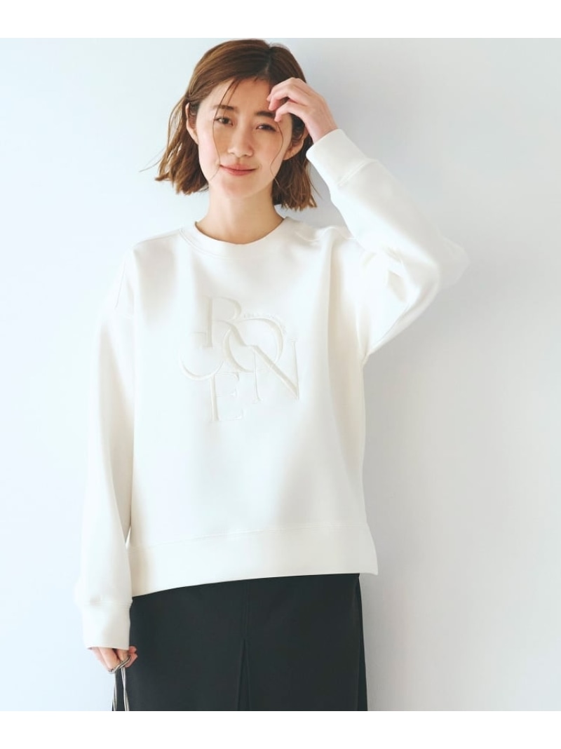 THE SHOP TK / ザ ショップ ティーケー ロゴスウェット ロゴスウェット（スウェット・トレーナー） | THE SHOP TK(Women