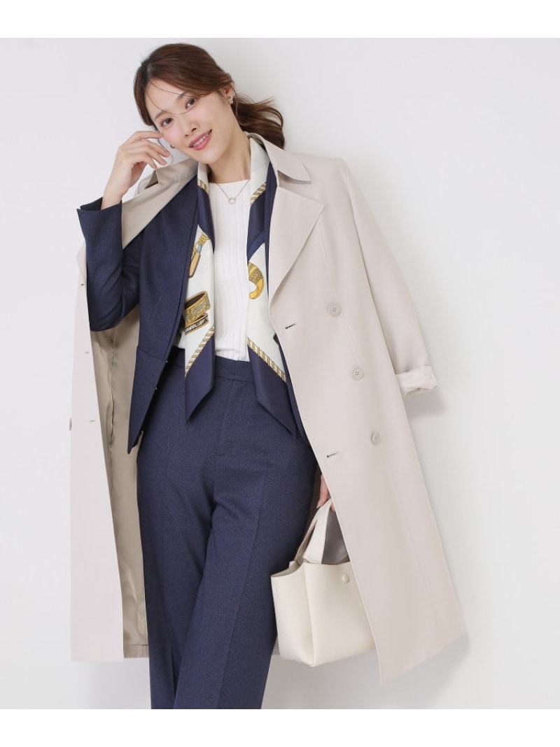 【SALE／50%OFF】【撥水/通い】好いたらしいめトレンチコート COUP DE CHANCE クード シャンス ジャケット・アウター トレンチコート 米国海軍【RBA_E】【貨物輸送無料】[ Fashion]