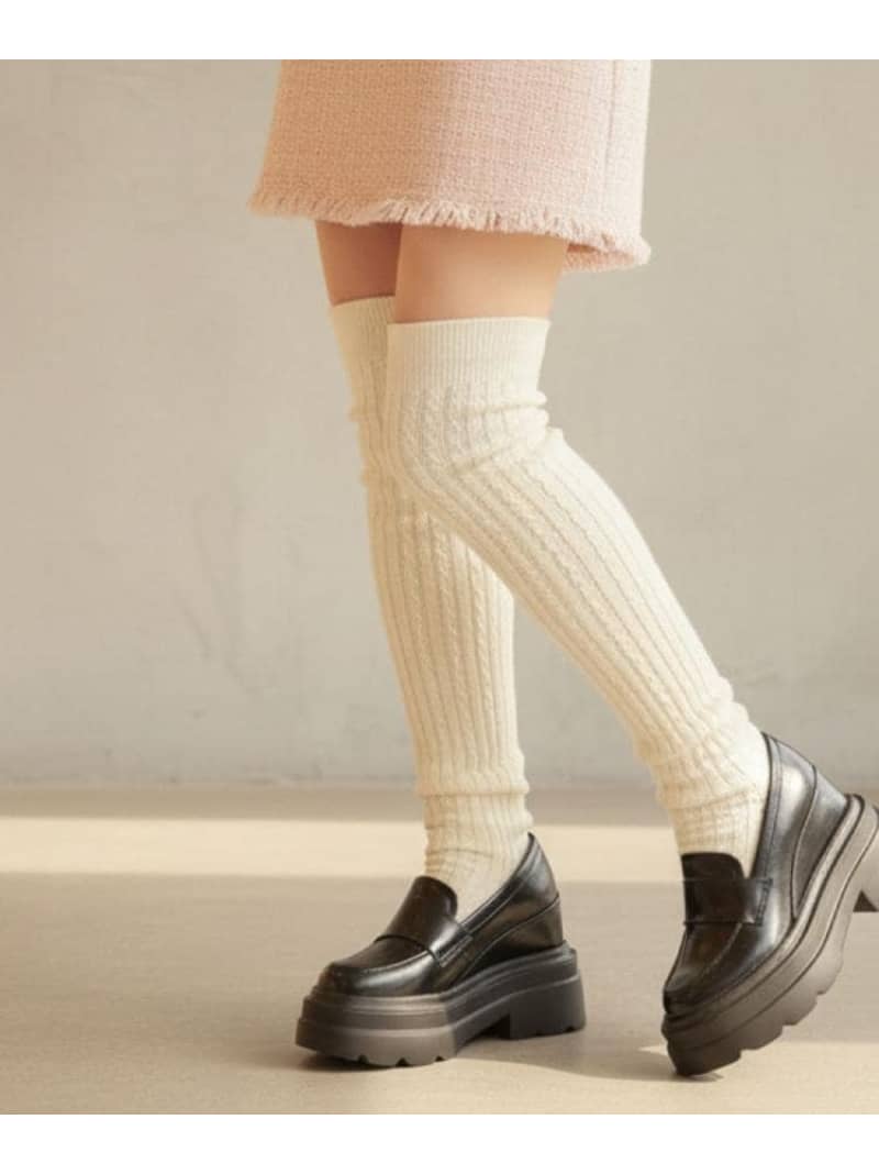 【SALE／50%OFF】ボリューム厚底ローファー ESPERANZA エスペランサ シューズ・靴 パンプス ブラック【RBA_E】【送料無料】[ Fashion]
