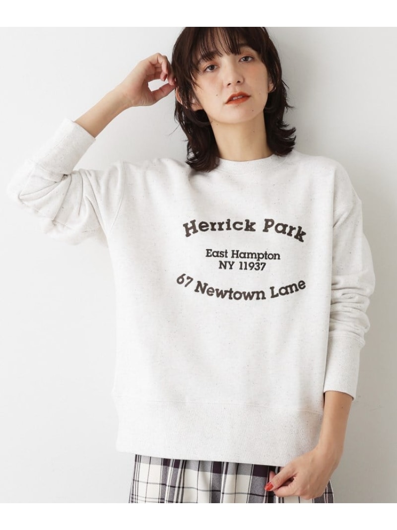 【SALE／10%OFF】【ユニ一発やる/洗える】ネップ裏毛スウェットトレーナー Dessin 下がき トップス スウェット・トレーナー 薄墨色 米国海軍 白いこと【RBA_E】【貨物輸送無料】[ Fashion]