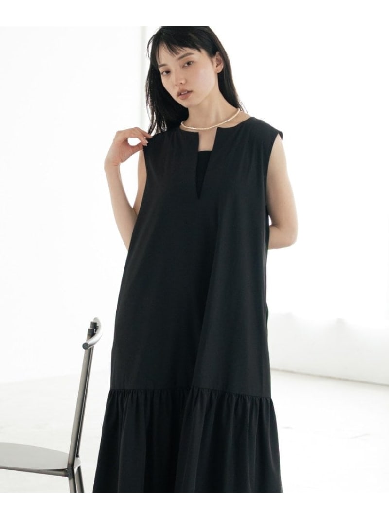 2WAYスキッパーワンピース【再入荷/接触冷感】 GALLEST ギャレスト ワンピース・ドレス その他のワンピース・ドレス ブラック グリーン【送料無料】[ Fashion]｜WORLD ONLINE STORE店