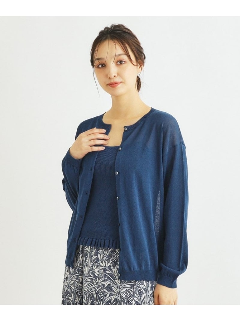 LAURA ASHLEY / ローラ アシュレイ 【セットアップ可／ビジュー付き／ウール混ポンチ】プルオーバー LAURA ASHLEY｜【セットアップ可/ビジュー付き/ウール混ポンチ