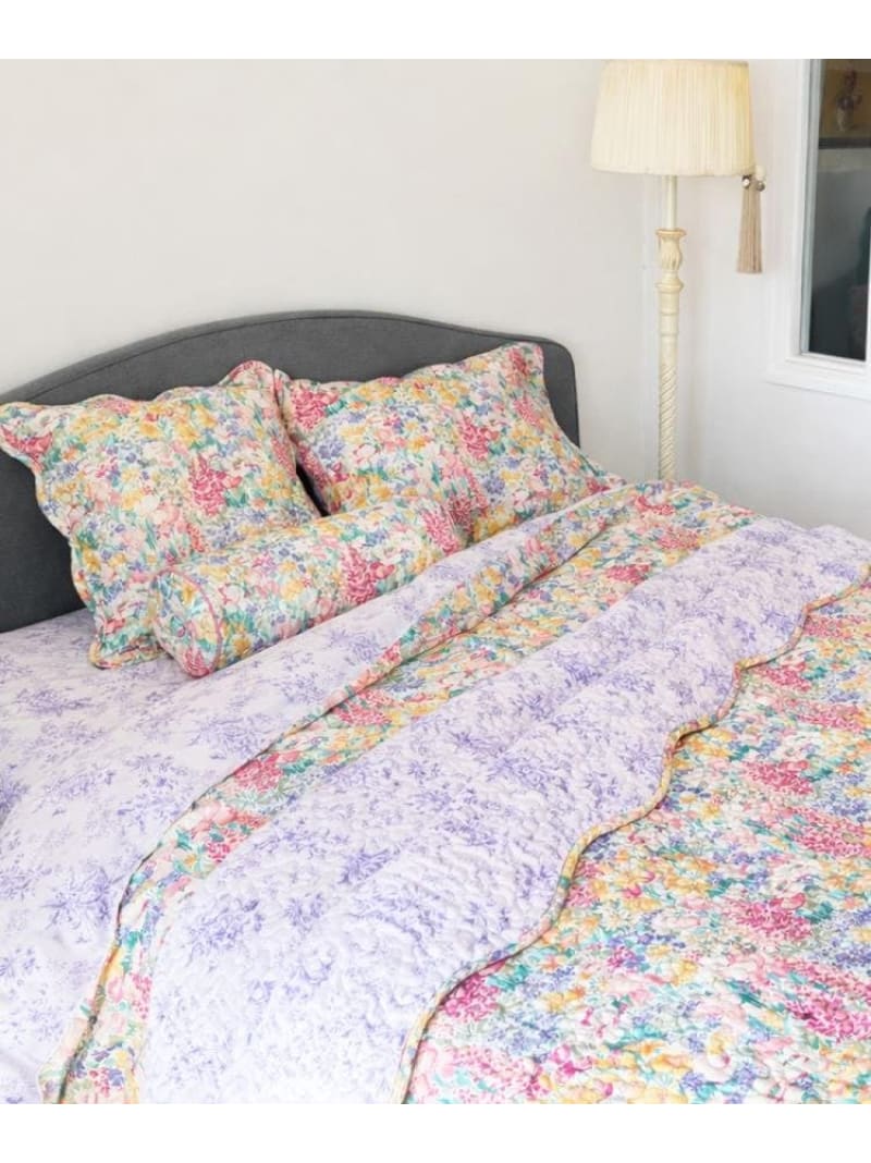【SALE／5%OFF】【ダブル】エヴァリンガムメドウ柄 布団カバー LAURA ASHLEY HOME ローラ アシュレイ インテリア・生活雑貨 その他のインテリア・生活雑貨 ピンク【RBA_E】【送料無料】[ Fashion]｜WORLD ONLINE STORE店 13,355円