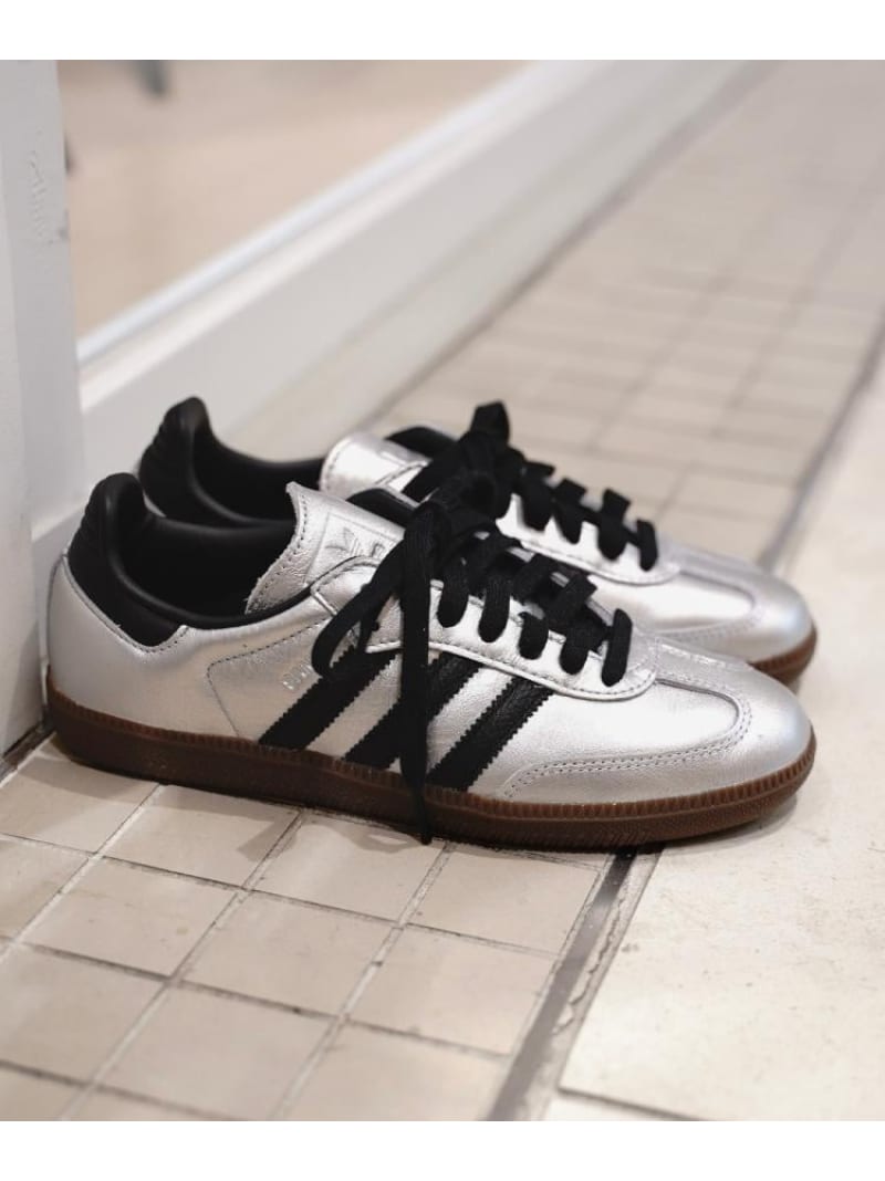 adidas(アディダス)SAMBA OG W JI4218 DRESSTERIOR ドレステリア シューズ・靴 スニーカー シルバー【送料無料】[ Fashion]