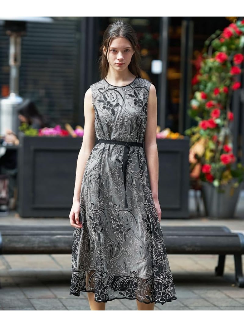 シアーコードレース ドレス DRESSTERIOR ドレステリア ワンピース・ドレス その他のワンピース・ドレス ブラック【先行予約】*【送料無料】[ Fashion]