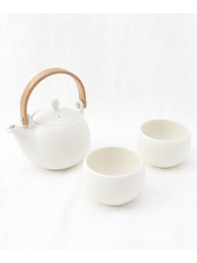結 yui 土瓶・湯呑ギフト ＜SALIU サリウ＞ 212 KITCHEN STORE トゥーワントゥーキッチンストア 食器・調理器具・キッチン用品 その他の食器・調理器具・キッチン用品 レッド【送料無料】[ Fashion]