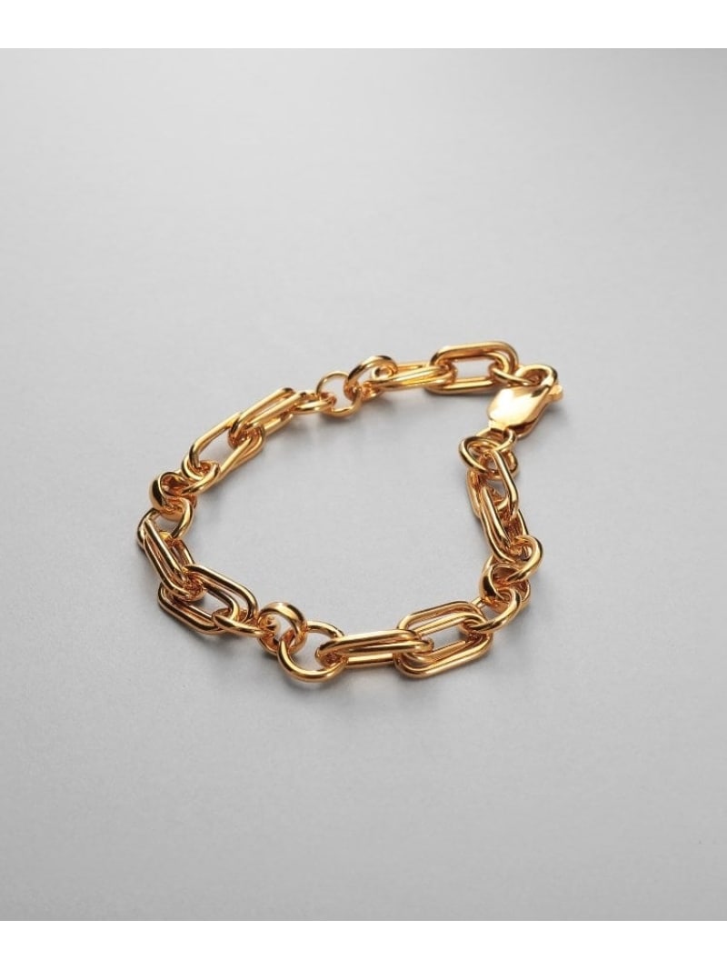 シルバー ミックスチェーン ダブルリンクブレスレット GP COCOSHNIK ONKITSCH ココシュニック オンキッチュ アクセサリー・腕時計 ブレスレット・バングル ゴールド【送料無料】[ Fashion]