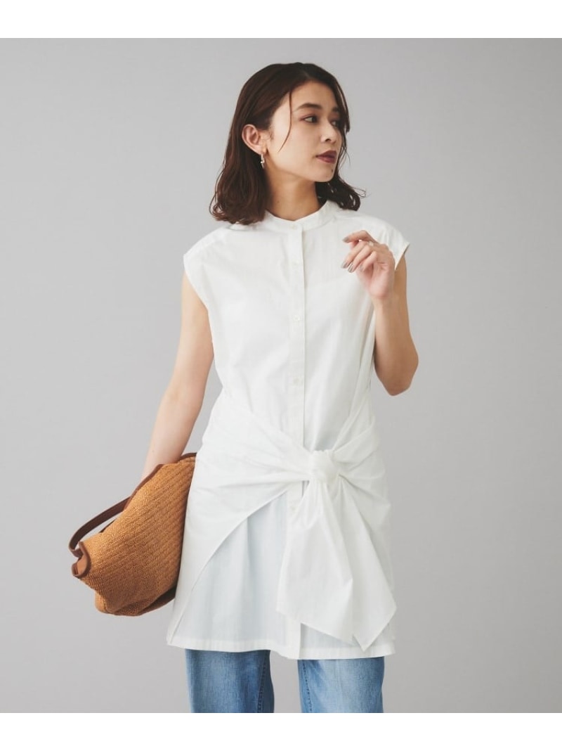 【SALE／30%OFF】【YENN】ロインクロス デザインシャツ UNTITLED アンタイトル トップス シャツ・ブラウス ブラック ホワイト【RBA_E】【送料無料】[ Fashion]