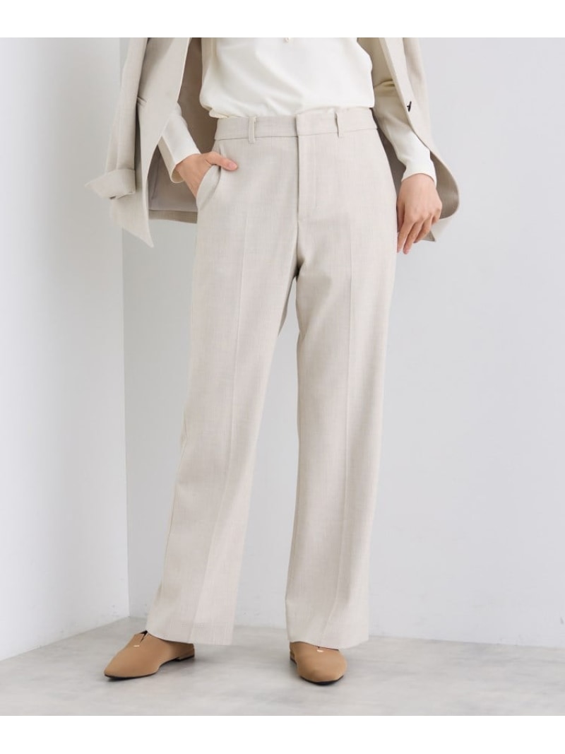 【SALE／37%OFF】【日本製/通勤スーツ】プレシャスドビー テーパードパンツ INDIVI インディヴィ パンツ その他のパンツ ベージュ ネイビー【RBA_E】【送料無料】[ Fashion]