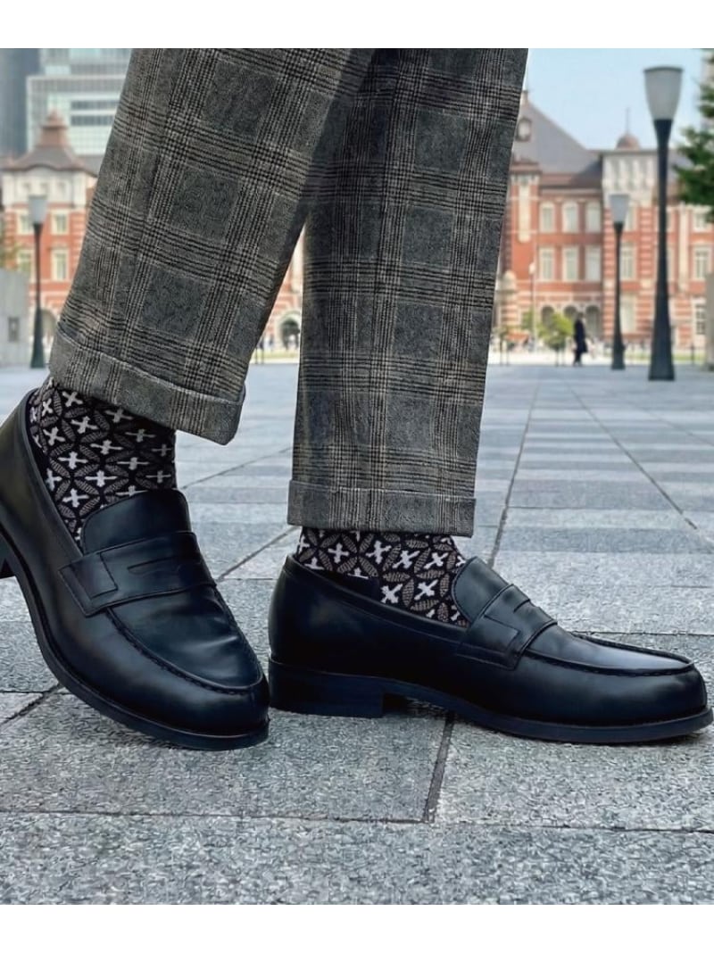 【SALE／5%OFF】【撥水加工/Safari5月号掲載】ローファー DRESSTERIOR ドレステリア シューズ・靴 その他のシューズ・靴 ブラック ホワイト【RBA_E】【送料無料】[ Fashion]