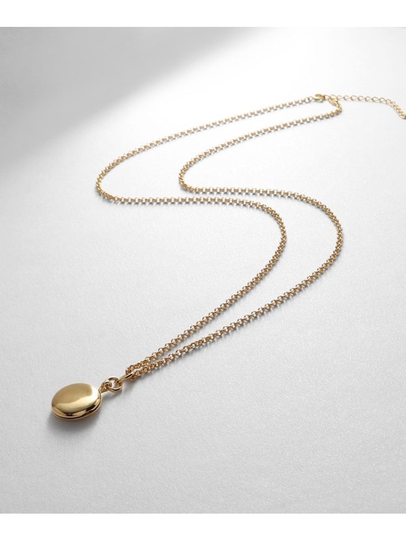 シルバー ロケットネックレス サークル GP COCOSHNIK ONKITSCH ココシュニック オンキッチュ アクセサリー・腕時計 ネックレス ゴールド【送料無料】[ Fashion]｜WORLD ONLINE STORE店