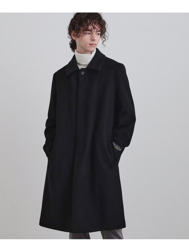 【SALE／62%OFF】ステンカラーコート tk.TAKEO KIKUCHI ティーケータケオキクチ ジャケット・アウター ステンカラーコート グレー ブラック ネイビー【RBA_E】【送料無料】[ Fashion]｜WORLD ONLINE STORE店