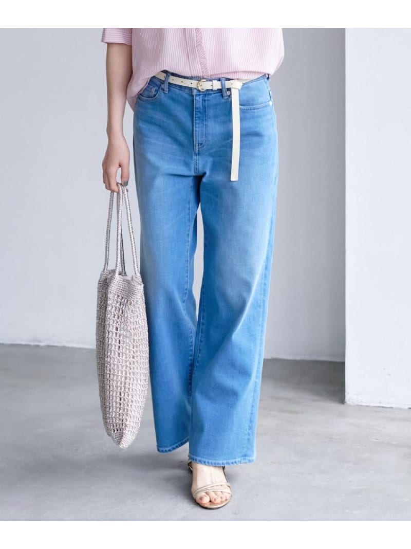 【追加予約/人気デニム】MAKE*DENIM WIDE UNTITLED アンタイトル パンツ ジーンズ・デニムパンツ ブルー【先行予約】*【送料無料】[ Fashion]