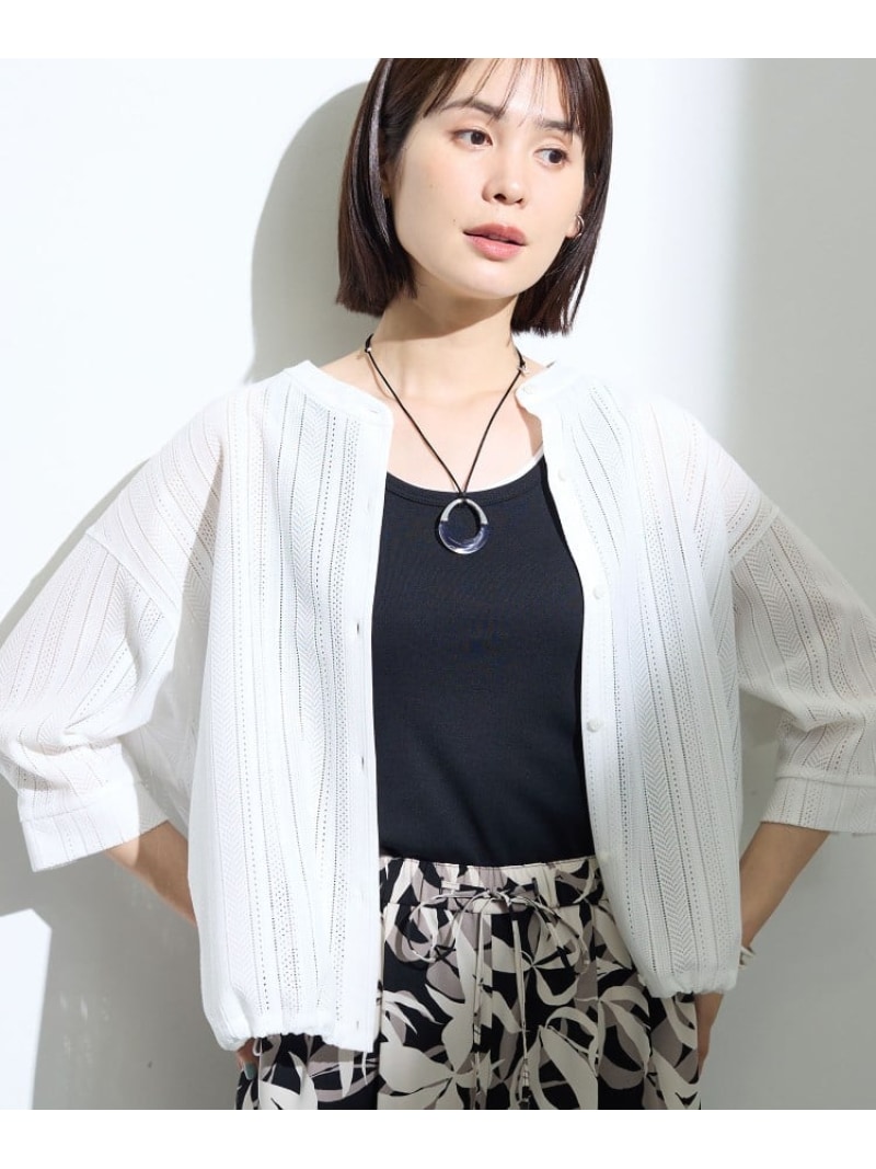 【SALE／5%OFF】【さらっと素材/洗える】キカレースブラウス INDIVI インディヴィ トップス シャツ・ブラウス ホワイト ブラック グレー【RBA_E】【送料無料】[ Fashion]｜WORLD ONLINE STORE店 12,206円