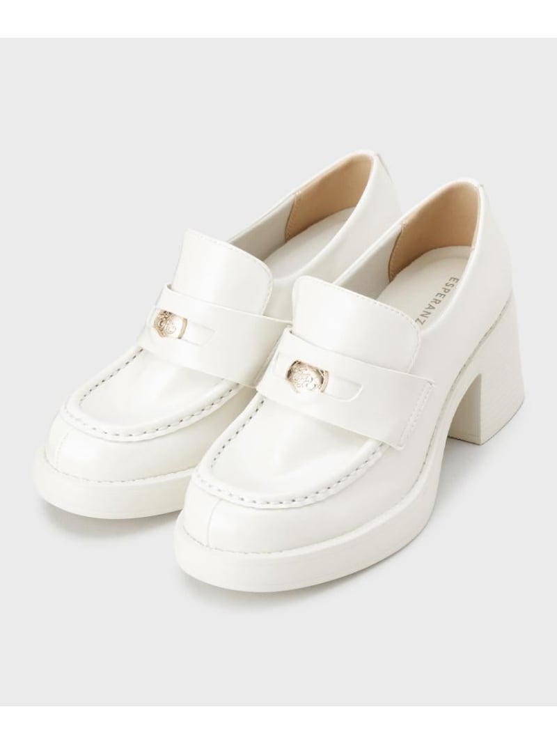 ペニーローファー ESPERANZA エスペランサ シューズ・靴 パンプス ブラック ホワイト ブラウン【送料無料】[ Fashion]｜WORLD ONLINE STORE店 9,656円