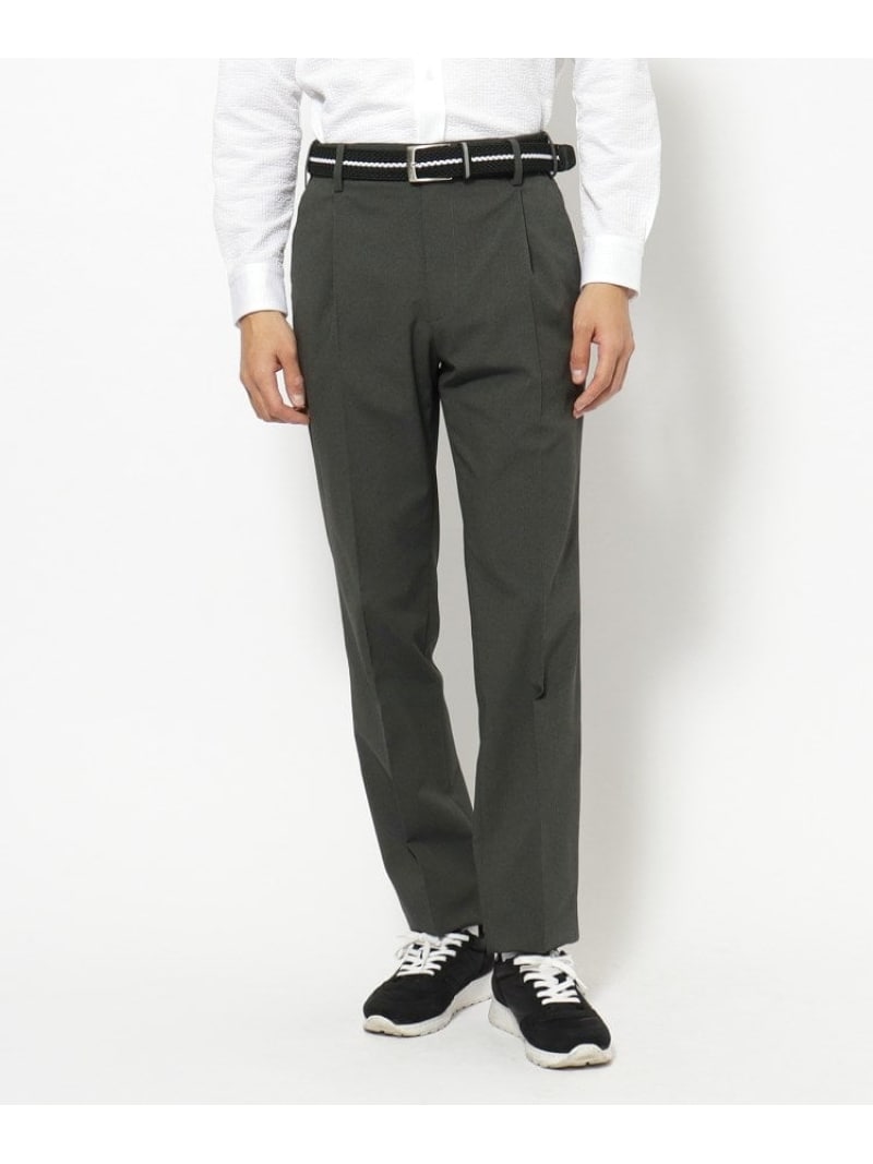 【SALE／30%OFF】ドライストレッチスラックス adabat アダバット パンツ その他のパンツ グレー ブラック【RBA_E】【送料無料】[ Fashion]