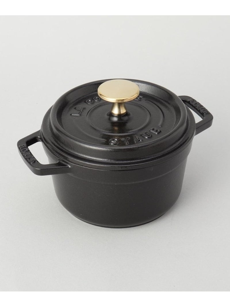 ピコ・ココット 14珊 BK ＜Staub ストウブ ＞ 212 KITCHEN STORE トゥーワントゥーキッチンストア 食器・膳立て物の具・勝手もと装置 余分の物の食器・膳立て物の具・勝手もと装置【貨物輸送無料】[ Fashion]