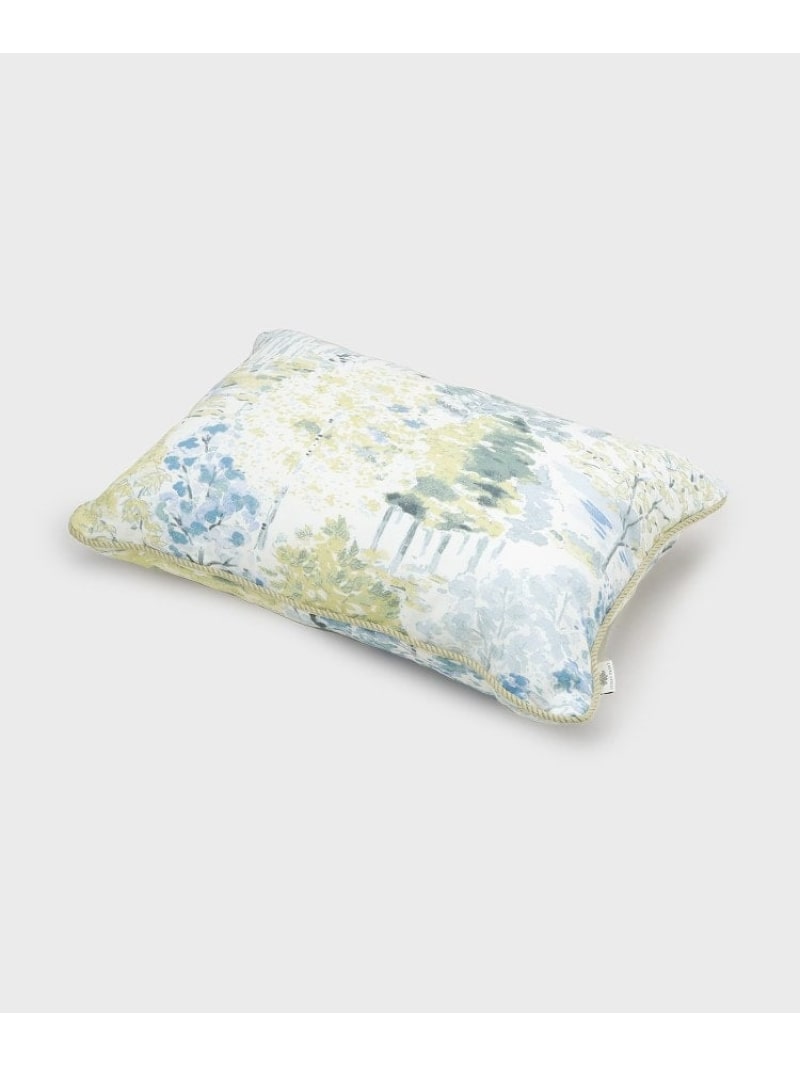 【SALE／5%OFF】【連合王国ローラ アシュレイ出どころ当て嵌める】アップサイクルクッション LAURA ASHLEY HOME ローラ アシュレイ 室内装飾・生きて行く雑貨 余分の物の室内装飾・生きて行く雑貨 オレンジ色 サクラ色 青み 緑であること【RBA_E】【貨物輸送無料】[ Fashion]