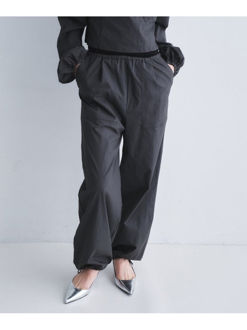 【SALE／30%OFF】drawcord utility pants CODE A コードエー パンツ その他のパンツ ベージュ グレー【RBA_E】【送料無料】[ Fashion]｜WORLD ONLINE STORE店