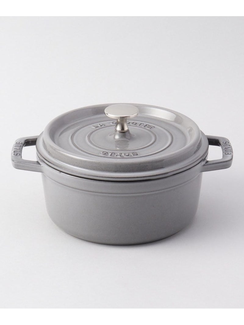 ピコ・ココット 18珊 GY ＜Staub ストウブ ＞ 212 KITCHEN STORE トゥーワントゥーキッチンストア 食器・膳立て物の具・勝手もと装置 余分の物の食器・膳立て物の具・勝手もと装置【貨物輸送無料】[ Fashion]