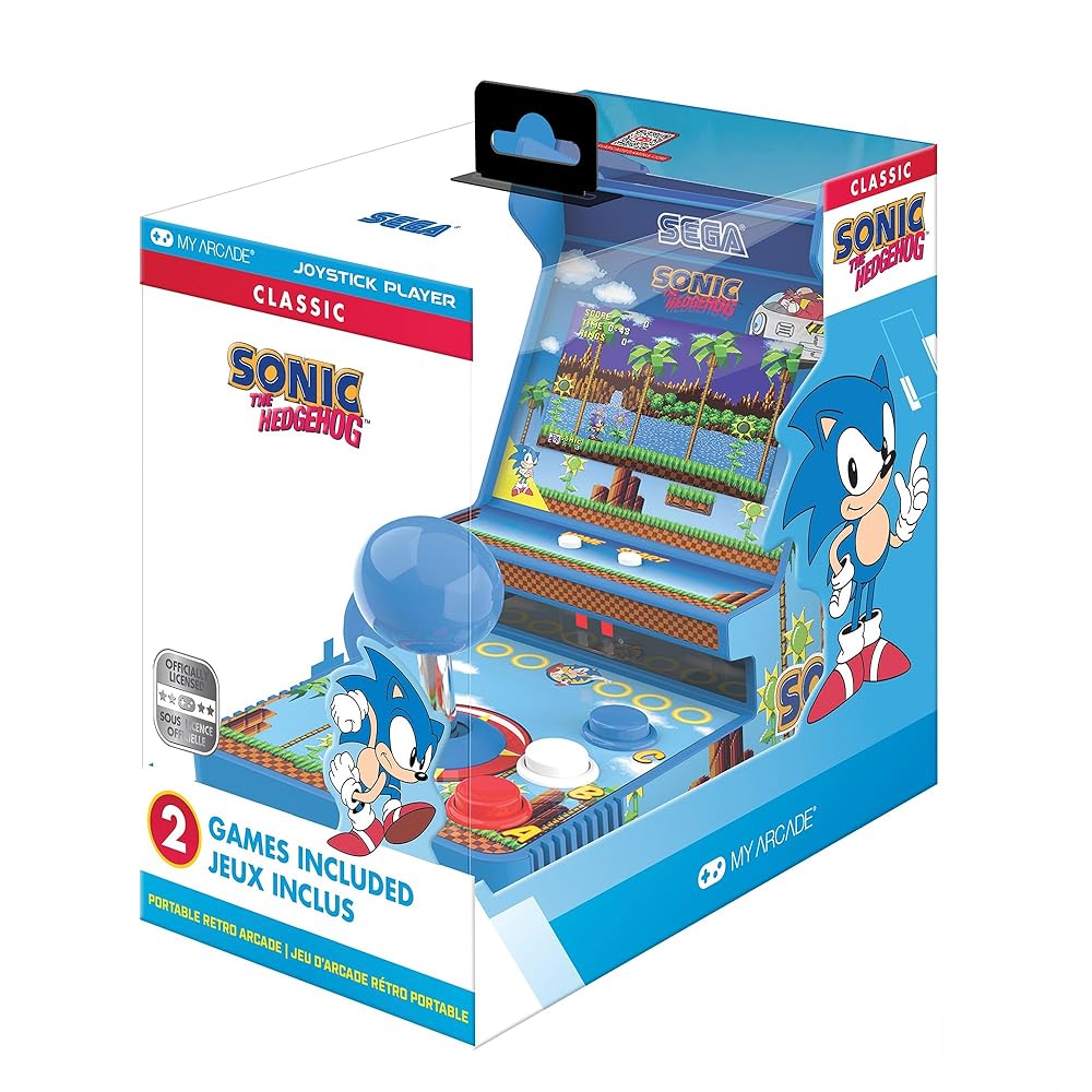 My Arcade Sonic: セガ ソニック・ザ・ヘッジホッグ、レトロゲーム2本入り、セガ [video game]